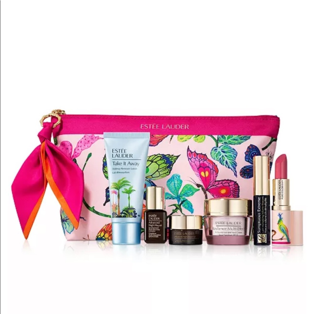 ESTEE LAUDER 7p Resilience , Serum, Lipstick, Mascara 
$155 value